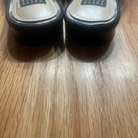 WHBM Leopard Print Crinkle Slides - Size 6 - Stylish! - Picture 3 of 5